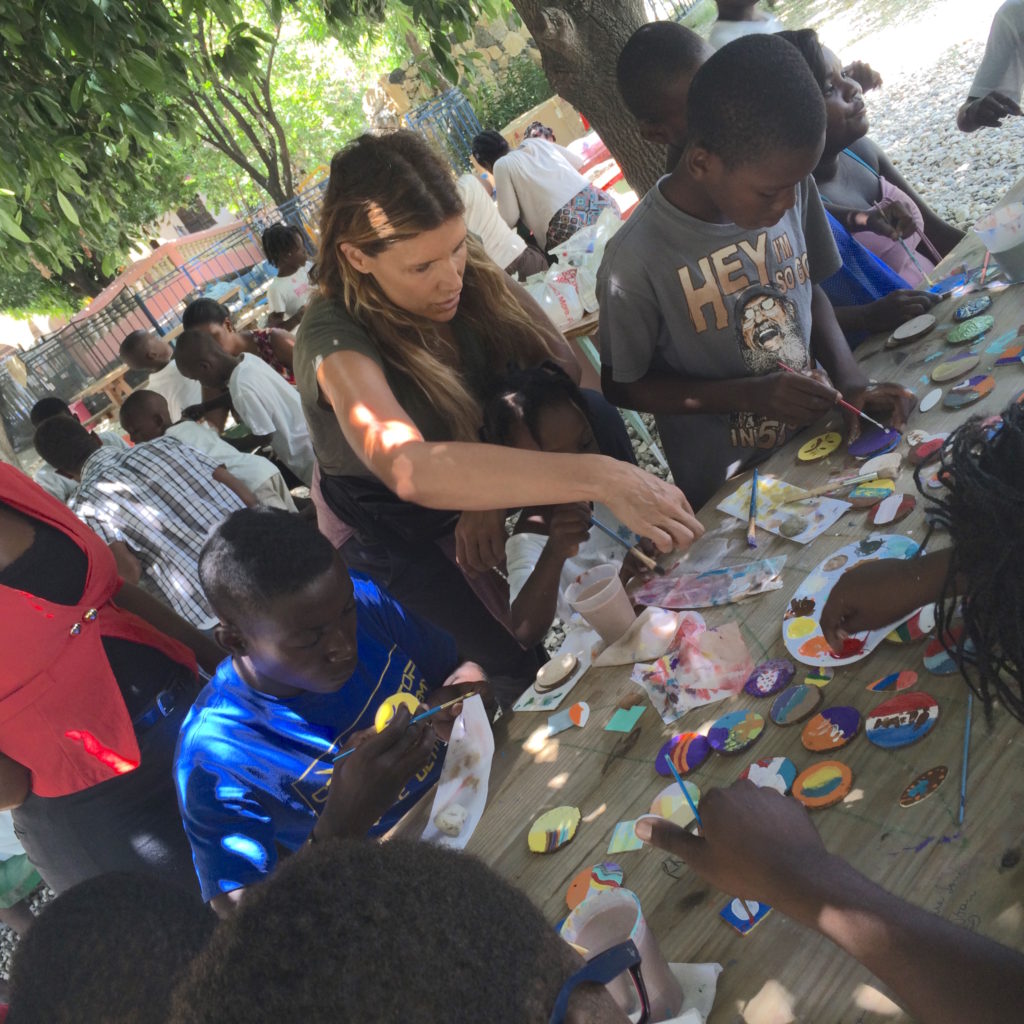 Pamela Mary Schmidt in Haiti